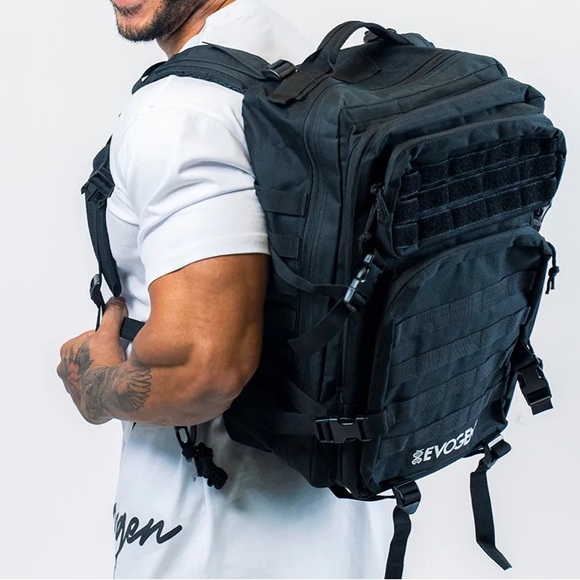 Evogen Bags Limited Edition Evogen Tactical Backpack Solid Black